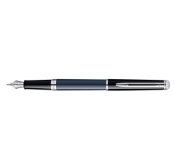 Vulpen Waterman Hémisphère Colour Blocking black en blue CT fijn
