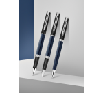 Stylo plume Waterman Hémisphère Colour Blocking Black Blue CT Fin