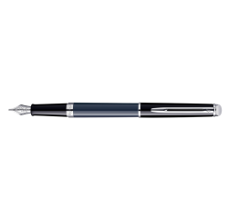 Stylo plume Waterman Hémisphère Colour Blocking Black Blue CT Medium