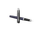 Vulpen Waterman Hémisphère Colour Blocking black en blue CT medium