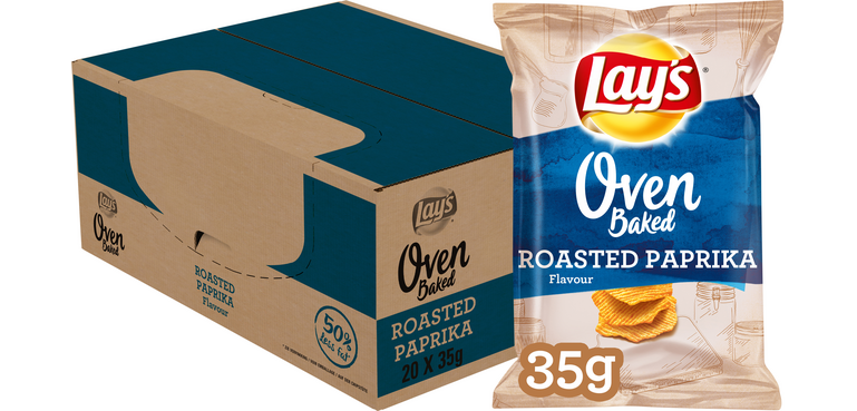 Chips Lay's Ofen geröstete Paprika Tüte 35g
