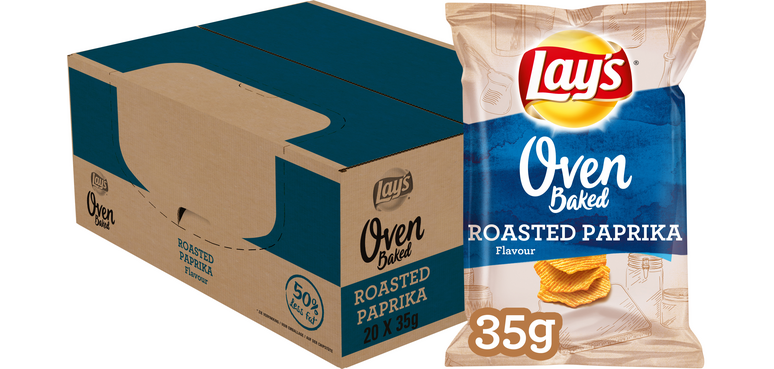 Chips Lay's Oven roasted paprika sachet 35g