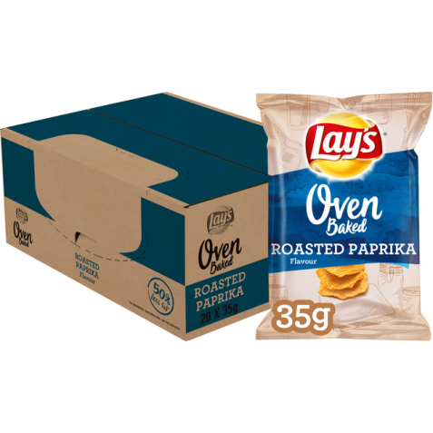 Chips Lay's Oven roasted paprika sachet 35g