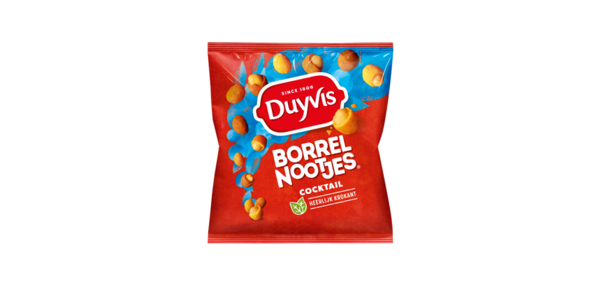 Borrelnootjes Duyvis cocktail zak 275gr