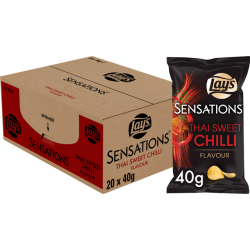 Chips Lay's Sensations Thai sweet chilli zak 40gr