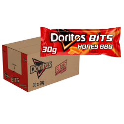 Chips Doritos Bits twisties honey bbq zak 30gr