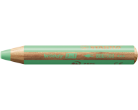 Crayon de couleur STABILO 880 woody 3-en-1 multi-surfaces pastel vert