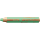 Crayon de couleur STABILO 880 woody 3-en-1 multi-surfaces pastel vert