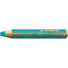 Crayon de couleur STABILO 880 woody 3-en-1 multi-surfaces turquoise