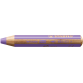 Crayon de couleur STABILO 880 woody 3-en-1 multi-surfaces pastel lilas