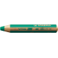 Crayon de couleur STABILO 880 woody 3-en-1 multi-surfaces vert