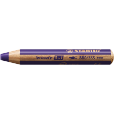 Kleurpotloden STABILO 880 woody 3 in 1 multitalent violet