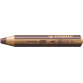 Crayon de couleur STABILO 880 woody 3-en-1 multi-surfaces brun