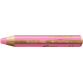 Crayon de couleur STABILO 880 woody 3-en-1 multi-surfaces rose