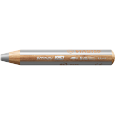 Crayon de couleur STABILO 880 woody 3-en-1 multi-surfaces argent