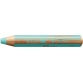 Crayon de couleur STABILO 880 woody 3-en-1 multi-surfaces pastel bleu