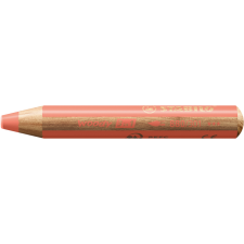 Crayon de couleur STABILO 880 woody 3-en-1 multi-surfaces pastel rouge