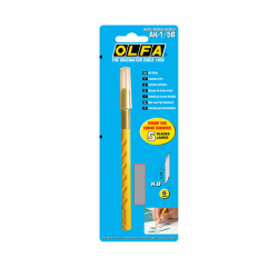 Cutter pour l'art créatif Olfa AK-1 blister 1 pièce