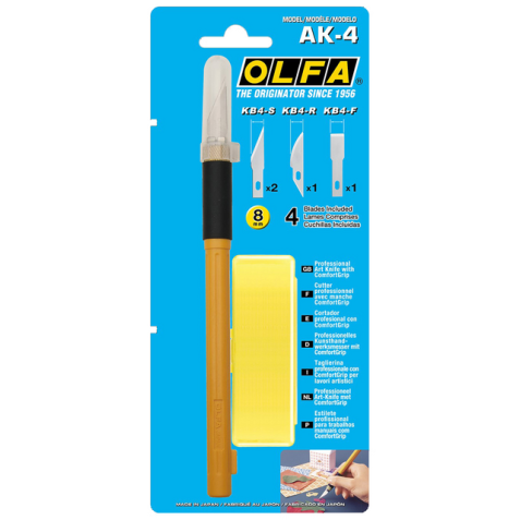 Precisiesnijmes Olfa AK-4 Pro blister à 1 stuk