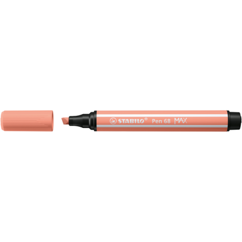 Feutre STABILO Pen 68/26 MAX abricot