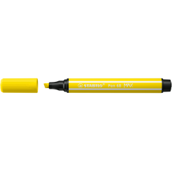 Feutre STABILO Pen 68/24 MAX jaune citron