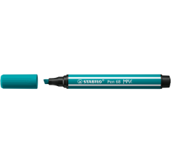 Feutre STABILO Pen 68/51 MAX bleu turquoise
