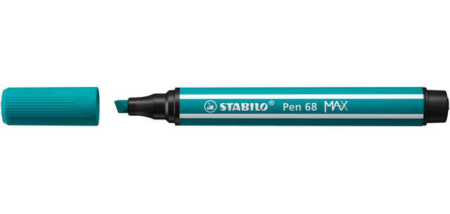 Feutre STABILO Pen 68/51 MAX bleu turquoise
