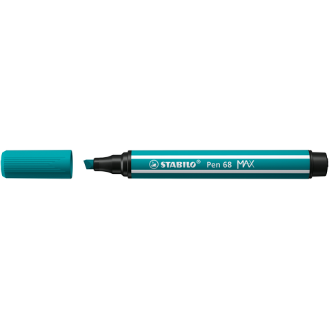 Feutre STABILO Pen 68/51 MAX bleu turquoise