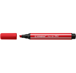 Feutre STABILO Pen 68/48 MAX rouge carmin