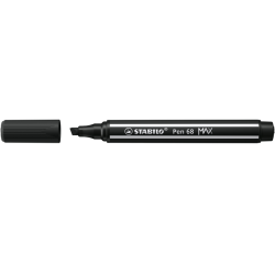 Feutre STABILO Pen 68/46 MAX noir