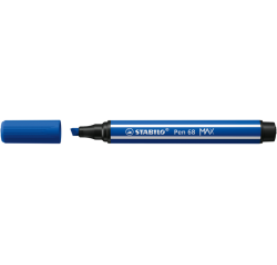 Feutre STABILO Pen 68/32 MAX bleu foncé