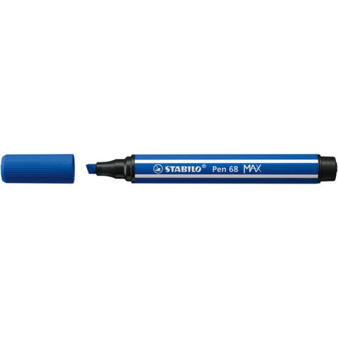 Feutre STABILO Pen 68/32 MAX bleu foncé