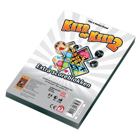 Scoreblok Keer op Keer 2 twee stuks Level 1