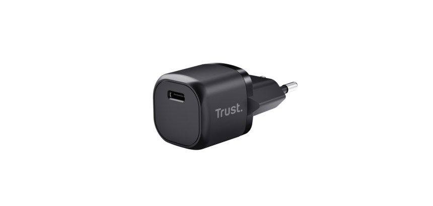 Chargeur Trust Maxo 20W USB-C noir