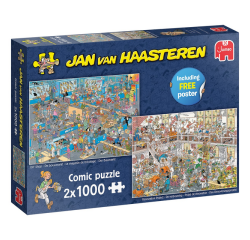 Puzzle JvH Le marché du bricolage et la rénovation 2x1000pcs