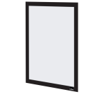 Infokader Nobo zelfklevend A4 zwart 2 stuks