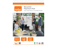 Papier chevalet de conférence Nobo Recyclé 58x81cm double face 50 feuilles