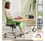 Repose-pieds Leitz Ergo réglable gris clair