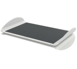 Repose-pieds Leitz Ergo réglable gris clair