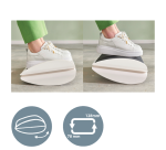 Repose-pieds Leitz Ergo réglable gris clair