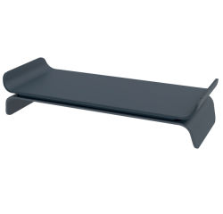 De_soporte para monitor leitz ergo altura regulable dos posiciones gris oscuro 209x112x438 mm