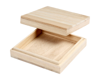 Boîte en bois Crativ Company 10x10x3cm