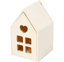 Maison avec tiroir Creativ Company 10,8x6,8cm bois