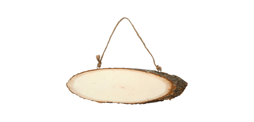 Plaque de porte Creativ Company Hauteur 6-10cm Largeur 23-28cm bois