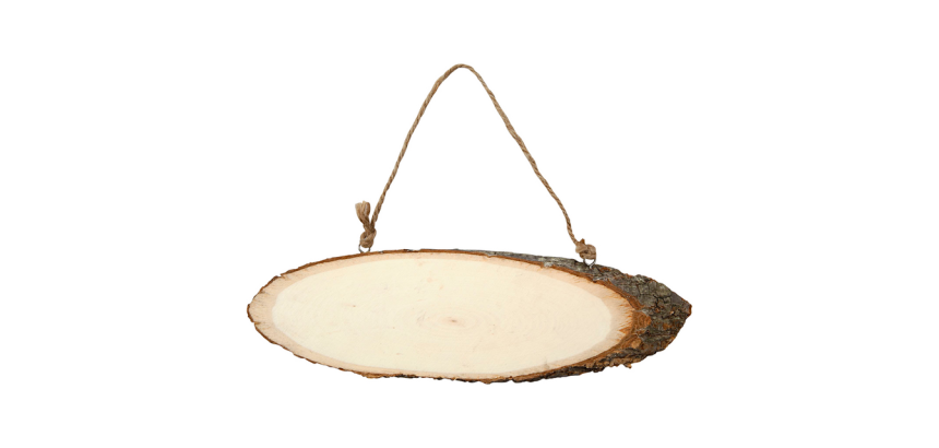 Plaque de porte Creativ Company Hauteur 6-10cm Largeur 23-28cm bois