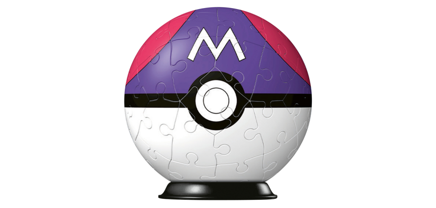 Puzzle 3D Ravensburger Pokemon Masterbal 54 pièces