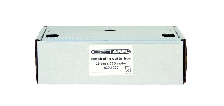 Film alimentaire IEZZY 30cmx300m 1 rouleau en boîte distributrice
