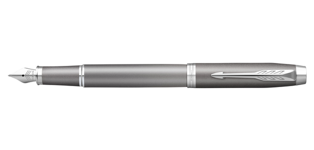 Parker Jotter IM Rituals Grey CT Medium Fountain Pen