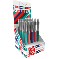Stylo bille Parker Jotter original 70's CT Medium assorti