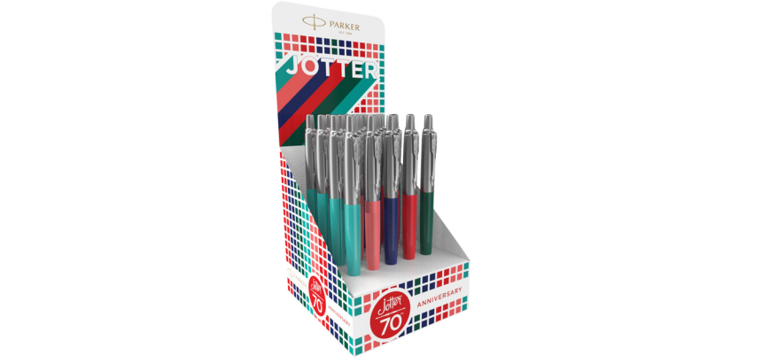 Stylo bille Parker Jotter original 70's CT Medium assorti